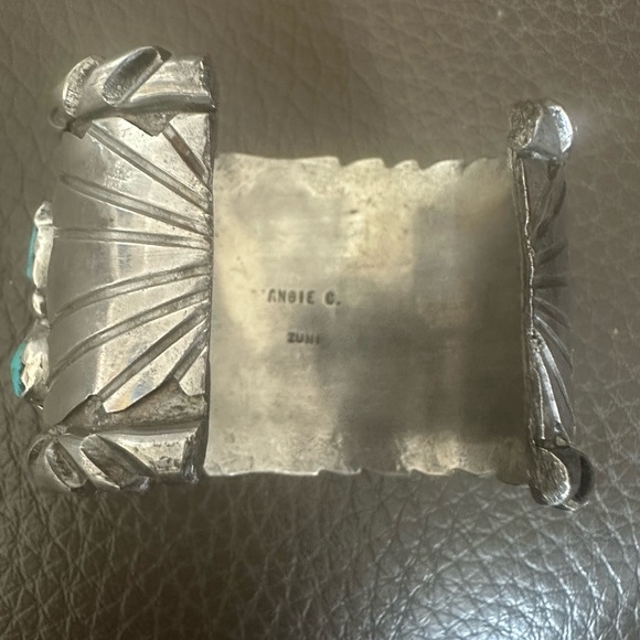 Exquisite Old Turquoise Treasure Cuff 30%Off !! - Picture 7 of 13